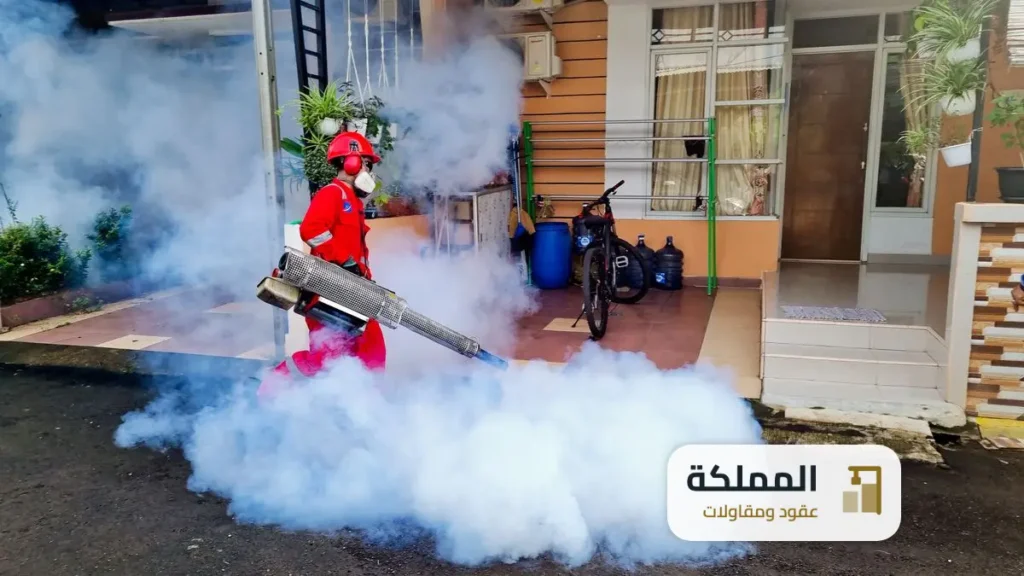عقود مكافحة حشرات القصيم