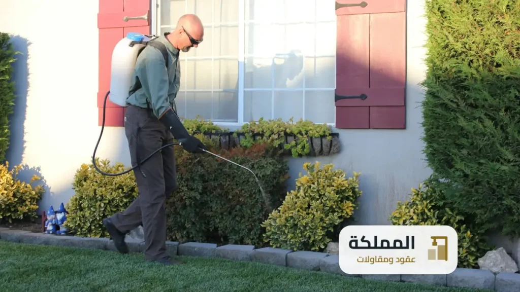 عقود مكافحة حشرات الدمام