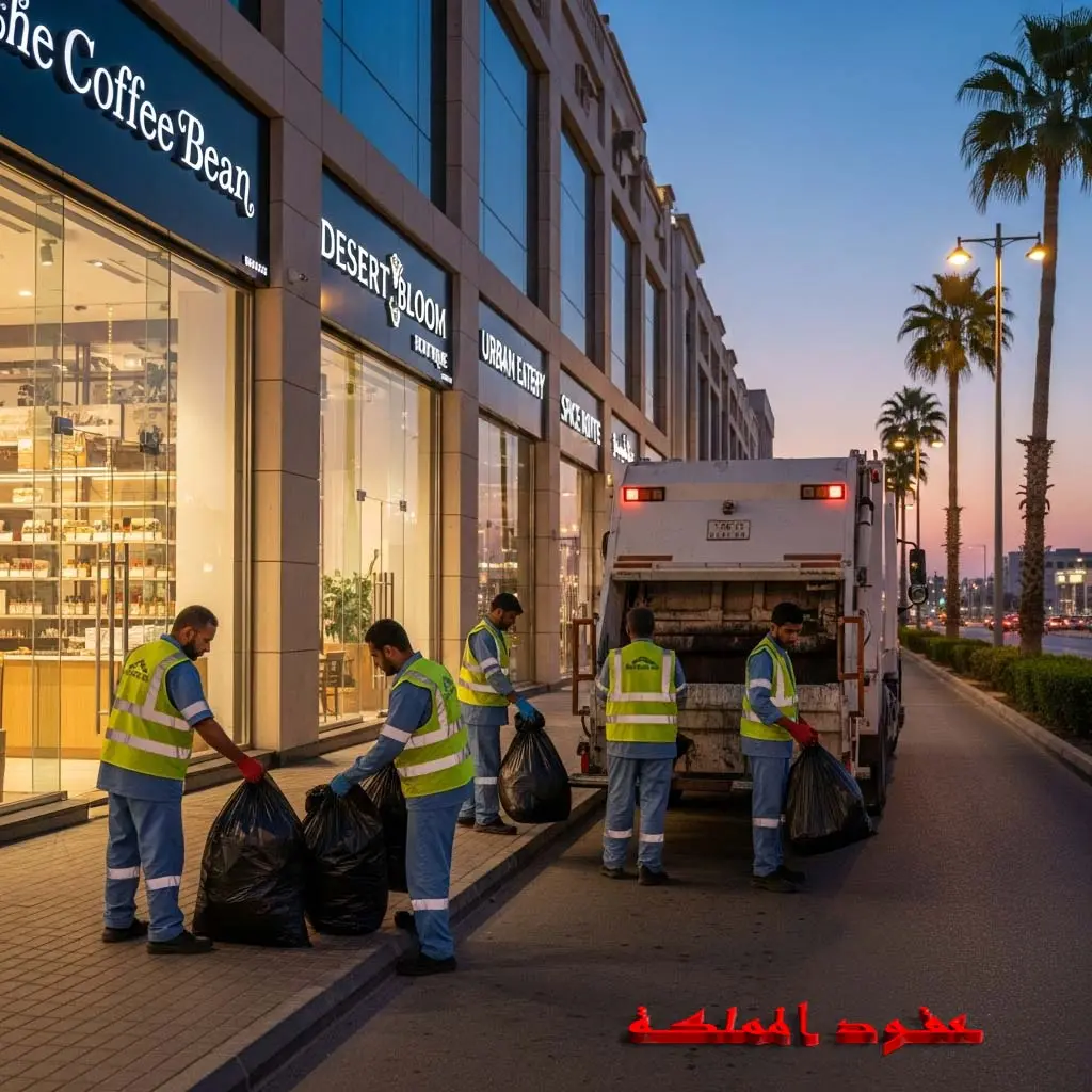 انشاء عقد نظافة الكتروني