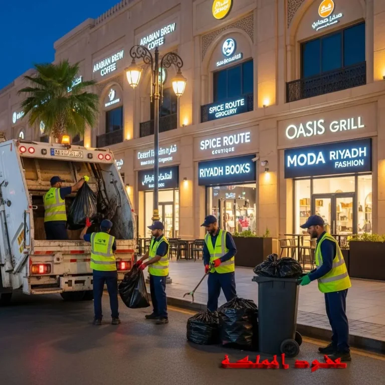 عقد نظافة الكتروني ابها