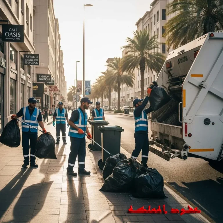 عقد نظافة بلدي حراج