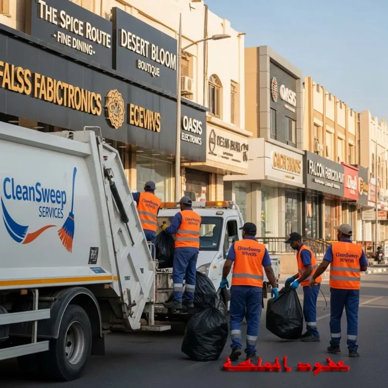عقود نظافه ترخيص من البلدية الجبيل