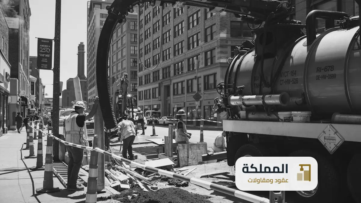 عقد صرف صحي بجازان