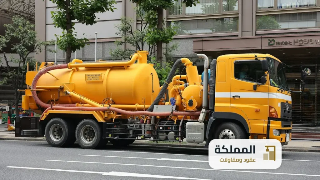 عقد صرف صحي بمكة