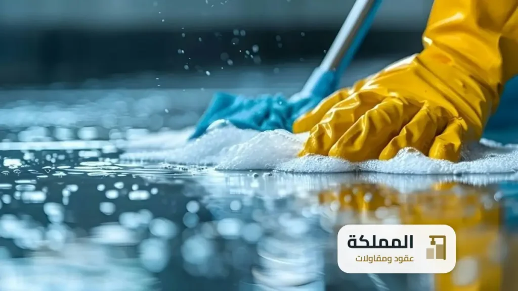 عقد نظافة بالقريات معتمد من بلدي