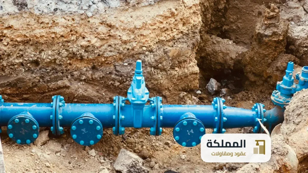 عقد صرف صحي بمكة