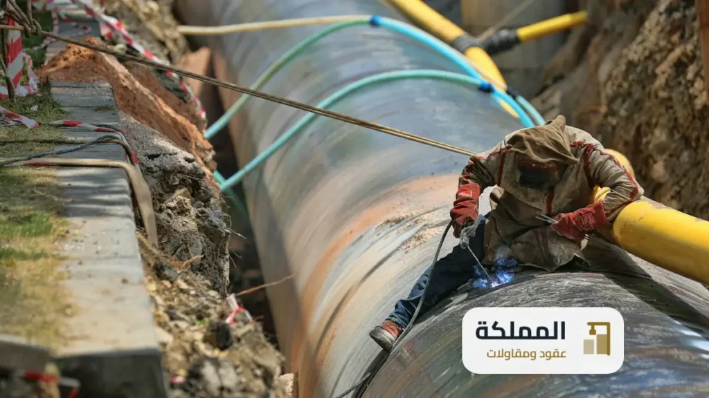 عقد صرف صحي بالقصيم