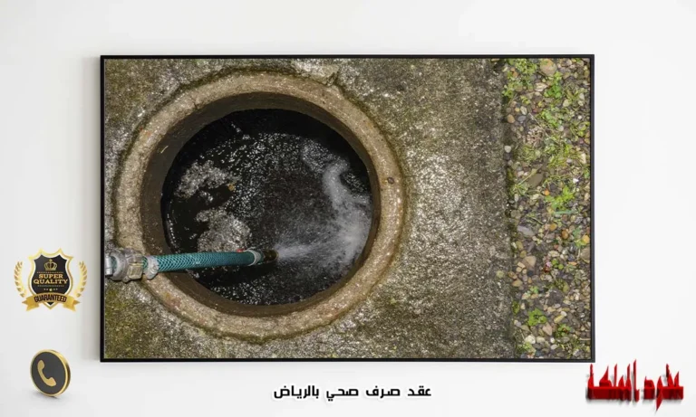 عقد صرف صحي بالرياض