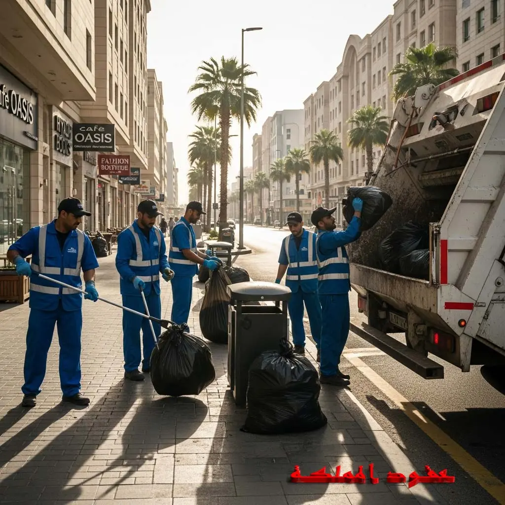 عقد نظافة معتمد من بلدي بالقريات